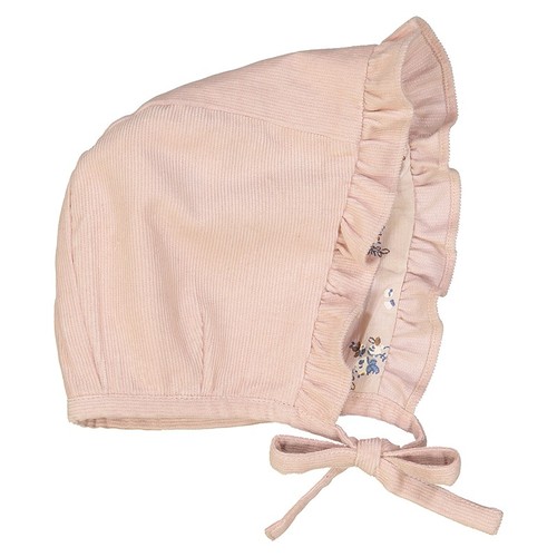 [30%]BABY HAT BISOUS  PINK CORDUROY