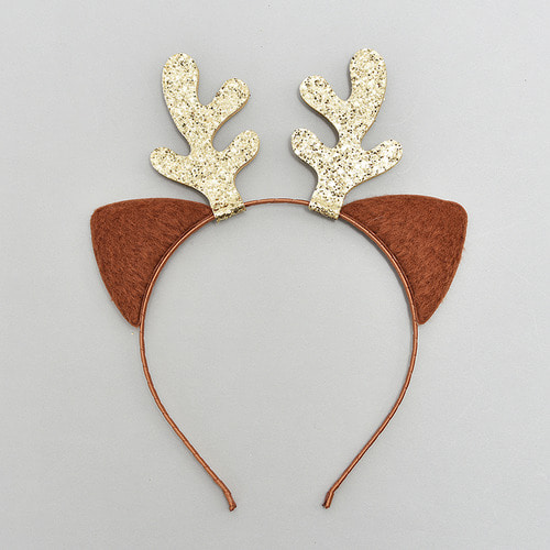 Reindeer Headband-Brown