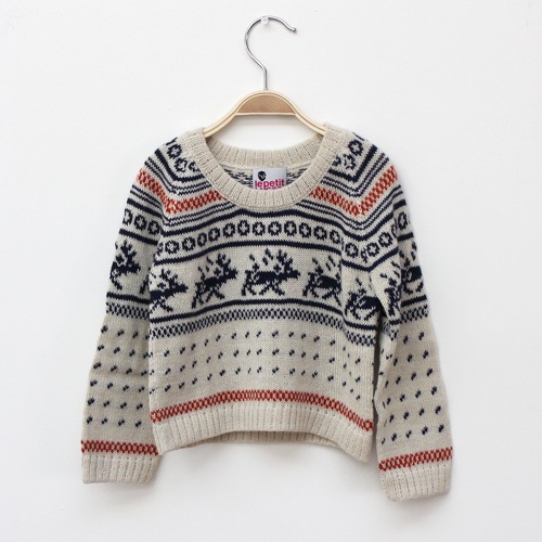 [time sale_60%]Round Neck Sweater-Renne