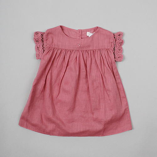 J[50%]Linen Dress pink