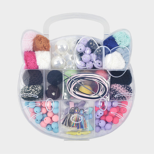 [재입고]Beads bag-pompom