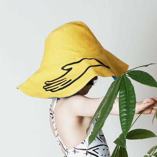 [40%]Hat le mains yellow